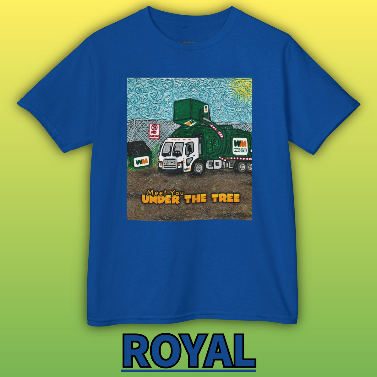 "Garbage Day!" Children's T-Shirt — 'Meet You Under the Tree' Logo