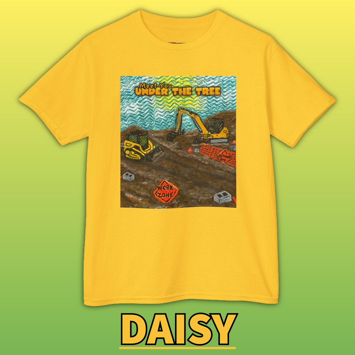 "Heavy Equipment!" Children's T-Shirt —original artwork from "Meet You Under the Tree"