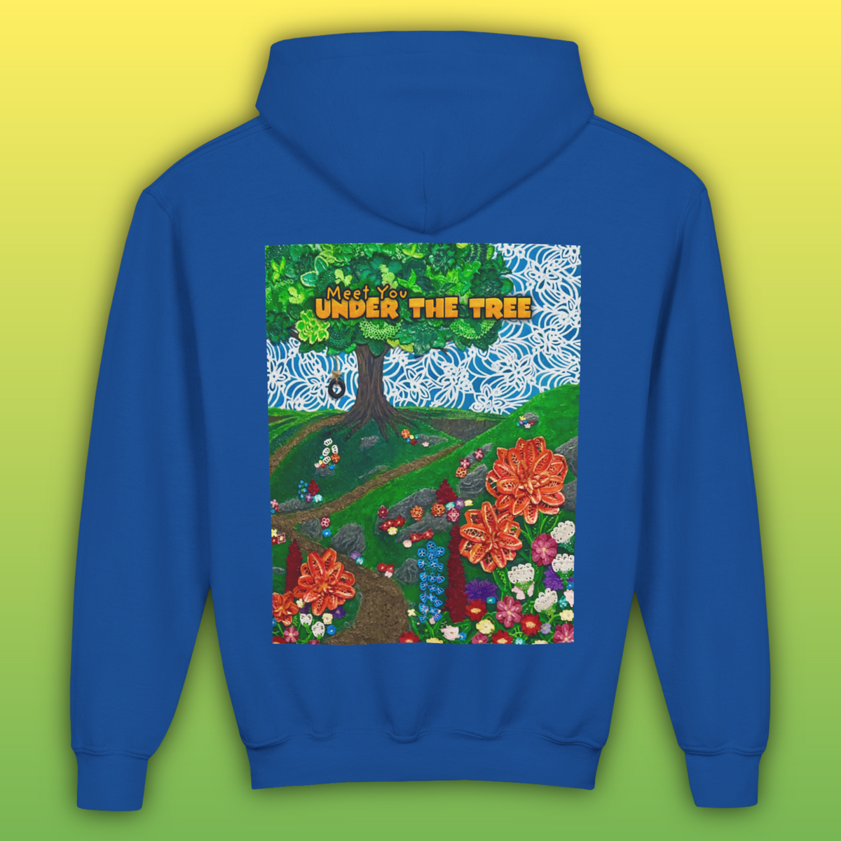 "Holding Hands Under The Tree" Youth Hoodie - from  "Meet You Under the Tree"