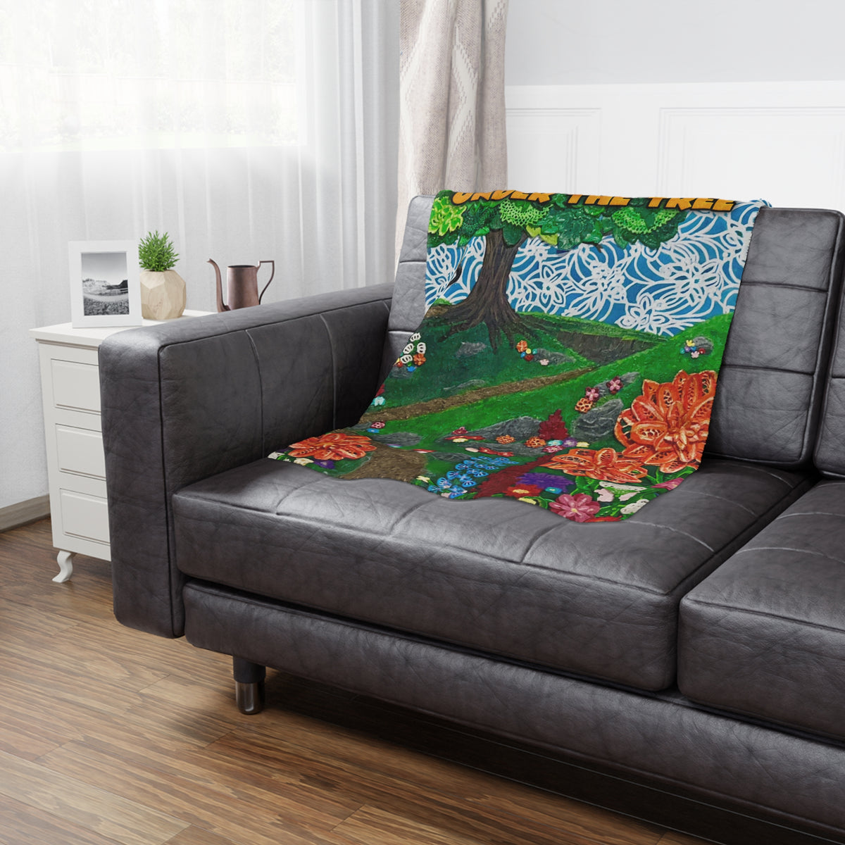 Minky Blanket - "Cover" Throw from "Meet You Under The Tree"