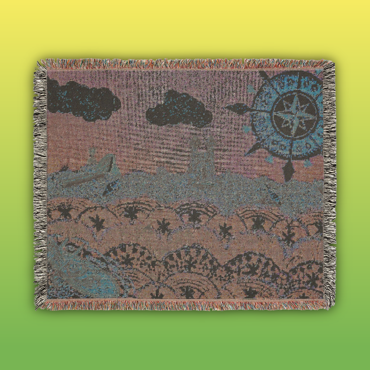 Under The Tree In The Deep Blue Sea