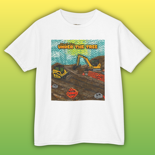 "Heavy Equipment!" Children's T-Shirt —original artwork from "Meet You Under the Tree"